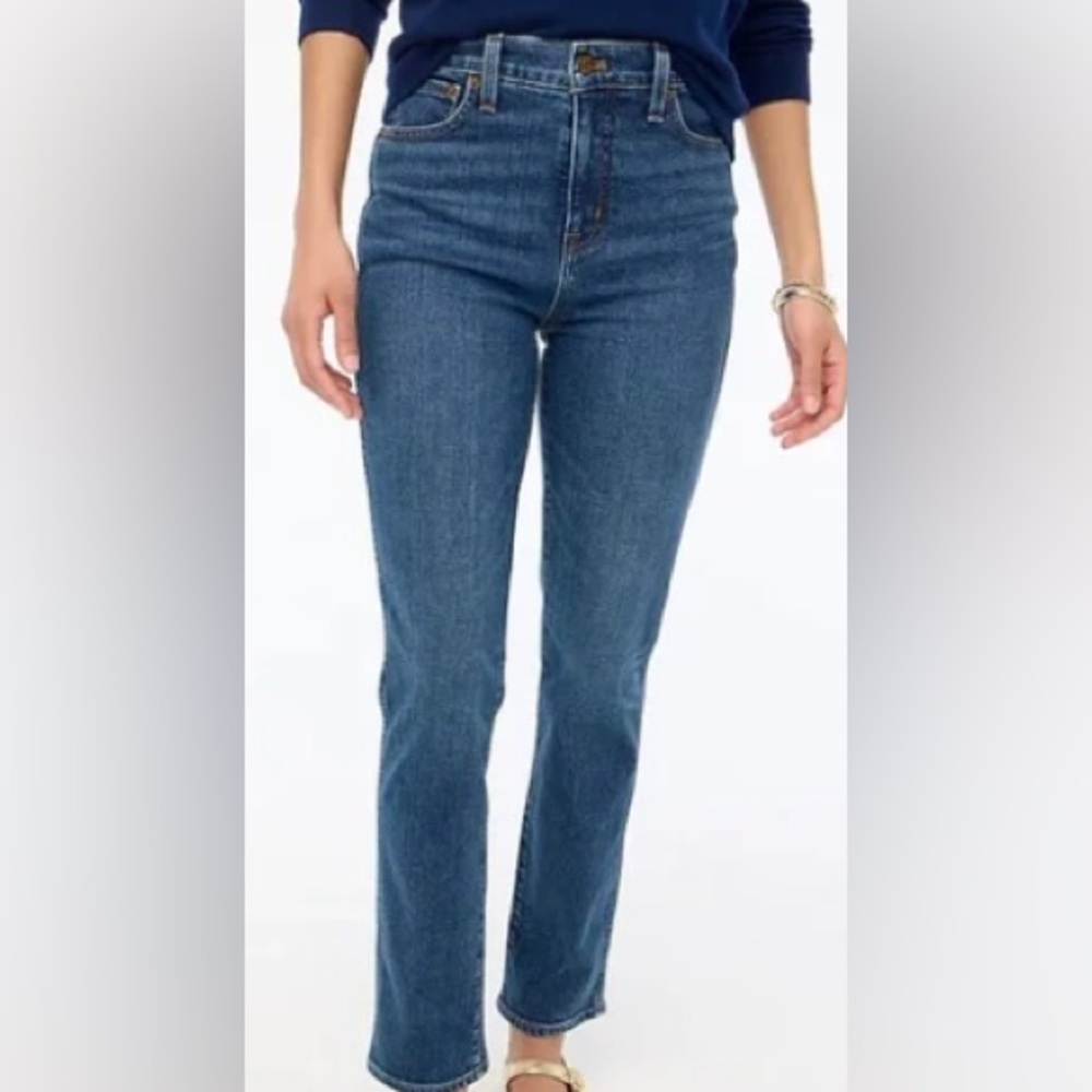 J. Crew Classic Vintage Straight Leg High Rise Denim, size 29”